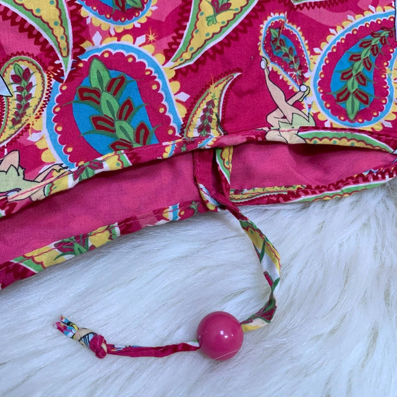 DISNEY Disneyworld Disneyland Light Weight Large TINKERBELL Knotted Sling Bag - Picture 8 of 15